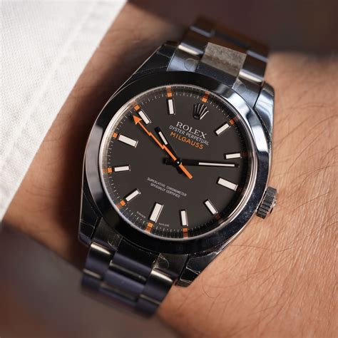 rolex milgauss review|rolex milgauss black dial review.